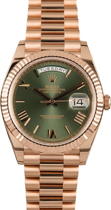 president rolex rose gold